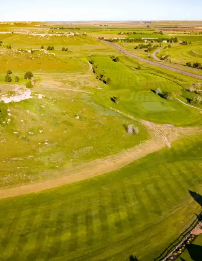 hillside golf course 11