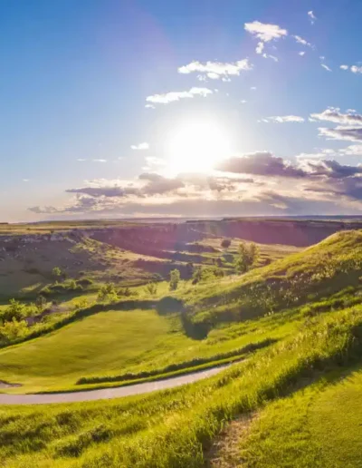 hillside golf course 13
