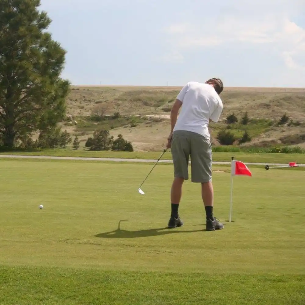 hillside golf course chipping green hillside golf course chipping green